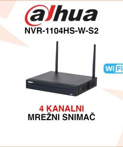 DAHUA 4 KANALNI MREŽNI WIFI SNIMAČ NVR-1104HS-W-S2