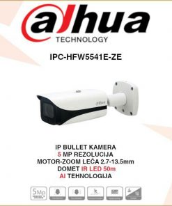 DAHUA 5MP IP BULLET WIZMIND MOTOR ZOOM KAMERA IPC-HFW5541E-ZE