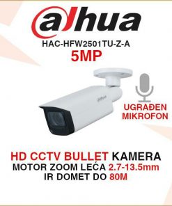 DAHUA 5MP CCTV MOTOR ZOOM STARLIGHT KAMERA HAC-HFW2501TU-Z-A