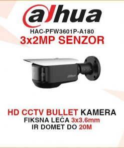 DAHUA CCTV MULTI SENZOR STARLIGHT BULLET KAMERA HAC-PFW3601P-A180
