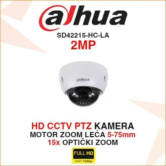 DAHUA CCTV 2MP ROTACIJSKA STARLIGHT KAMERA SD42215-HC-LA