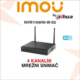 IMOU 4 KANALNI WIFI VIDEO SNIMAČ NVR1104HS-W-S2