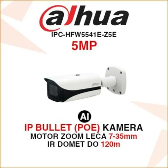 DAHUA IP BULLET WIZMIND 5MP KAMERA IPC-HFW5541E-Z5E