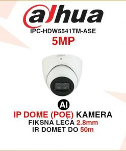 DAHUA IP DOME 5MP WIZMIND KAMERA S MIKROFONOM IPC-HDW5541TM-ASE