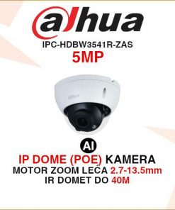 DAHUA IP DOME 5MP WIZSENSE NADZORNA KAMERA IPC-HDBW3541R-ZAS