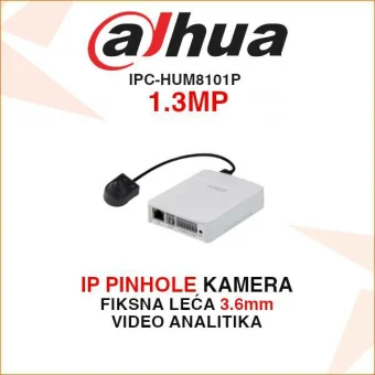 DAHUA IP PINHOLE NADZORNA KAMERA 1.3MP REZOLUCIJE IPC-HUM8101P