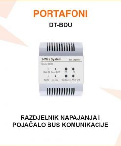 V-TEK RAZDJELNIK NAPAJANJA I POJAČALO BUS KOMUNIKACIJE DT-BDU