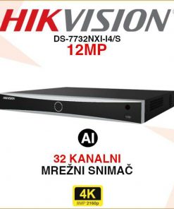 HIKVISION 32 KANALNI ACUSENSE MREŽNI VIDEO SNIMAČ DS-7732NXI-I4/S