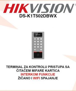 DS-K1T502DBWX HIKVISION TERMINAL ZA KONTROLU PRISTUPA