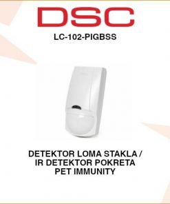 DSC DETEKTOR POKRETA I LOMA STAKLA LC-102-PIGBSS