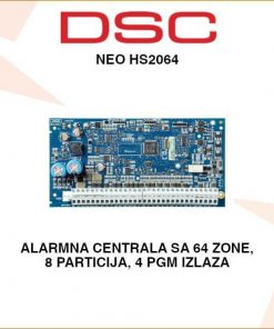 DSC ALARMNA CENTRALA SA 64 ZONE NEO HS2064