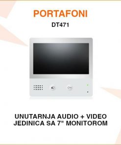 V-TEK UNUTARNJA JEDINICA ZA PORTAFON SA 7'' EKRANOM DT471