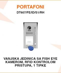 V-TEK VANJSKA JEDINICA SA RFID KONTROLOM PRISTUPA DT607/FE/ID/S1/RH