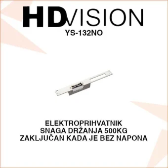 HDVISION ELEKTROPRIHVATNIK ZA ELEKTROMAGNETNE BRAVE YS-132NO