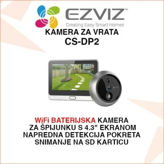 EZVIZ CS-DP2 KAMERA ZA ŠPIJUNKU - SMART HOME KOMPLET ZA VRATA