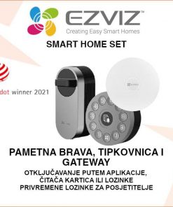 EZVIZ SMART HOME SET - BRAVA, TIPKOVNICA I GATEWAY CS-DL01S/DL01CP/A3