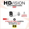 HDVISION 4K IP POE SMART HYBRID LIGHT KAMERA HDV-IP-B8MP/HYBRID