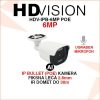 HDVISION IP BULLET 6MP POE KAMERA S AI DETEKCIJOM HDV-IPB-6MP