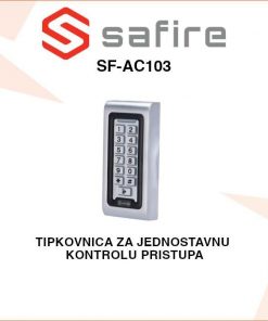 SAFIRE TIPKOVNICA - ŠIFRATOR ZA JEDNOSTAVNU KONTROLU PRISTUPA SF-AC103