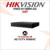 HIKVISION 16 KANALNI 4MP VIDEO SNIMAČ S AI TEHNOLOGIJOM HWD-6116MH-G4