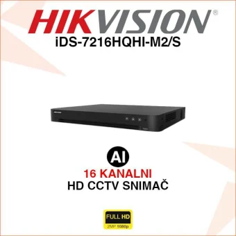 HIKVISION 16 KANALNI ACUSENSE SNIMAČ iDS-7216HQHI-M2/S