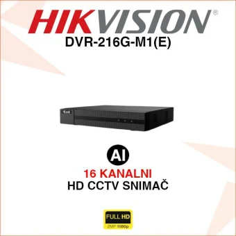 HIKVISION 16 KANALNI DIGITALNI VIDEO SNIMAČ DVR-216G-M1(E)