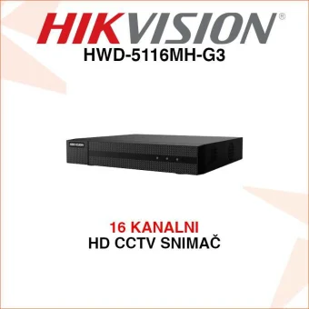 HIKVISION 16 KANALNI HIBRIDNI VIDEO SNIMAČ HWD-5116MH-G3