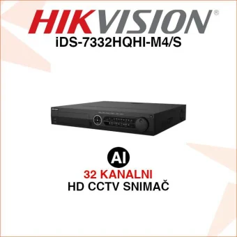 HIKVISION 32 KANALNI ACUSENSE VIDEO SNIMAČ iDS-7332HQHI-M4/S