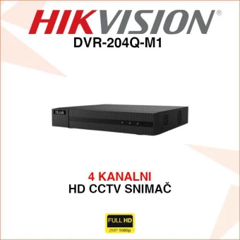 HIKVISION 4 KANALNI 1080p VIDEO SNIMAČ DVR-204Q-M1