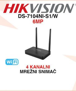 HIKVISION 4 KANALNI WIFI VIDEO SNIMAČ DS-7104NI-S1/W