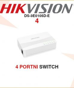 HIKVISION 4 PORTNI PREKLOPNIK DS-3E0105D-E