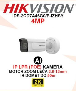 HIKVISION 4MP KAMERA ZA PREPOZNAVANJE TABLICA iDS-2CD7A46G0/P-IZHSY