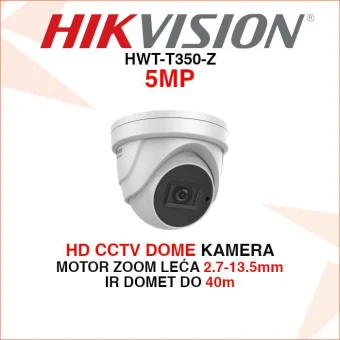 HIKVISION 5MP MOTOR ZOOM ANALOGNA KAMERA HWT-T350-Z