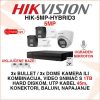 HIKVISION 5MP SMART HYBRID SET SA 3 KAMERE I OPREMOM HIK-5MP-HYBRID3