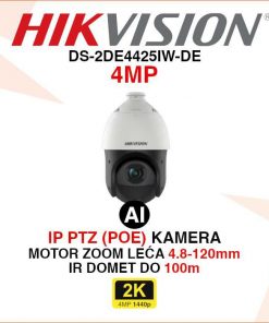 HIKVISION ACUSENSE 4MP IP ROTACIJSKA KAMERA DS-2DE4425IW-DE