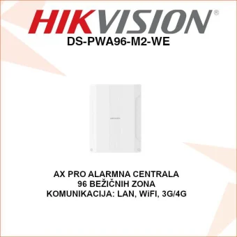 HIKVISION AX PRO ALARMNA CENTRALA DS-PWA96-M2-WE