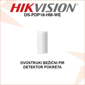 HIKVISION AX PRO DVOSTRUKI BEŽIČNI PIR DETEKTOR DS-PDP18-HM-WE