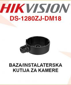 HIKVISION BAZA ZA KAMERE U CRNOJ BOJI DS-1280ZJ-DM18