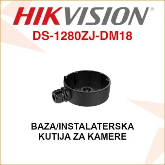 HIKVISION BAZA ZA KAMERE U CRNOJ BOJI DS-1280ZJ-DM18
