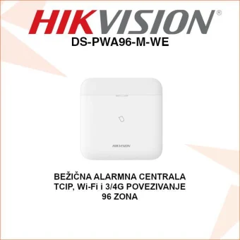 HIKVISION BEŽIČNA ALARMNA CENTRALA SA 96 ZONA DS-PWA96-M-WE