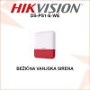 HIKVISION BEŽIČNA VANJSKA SIRENA DS-PS1-E-WE