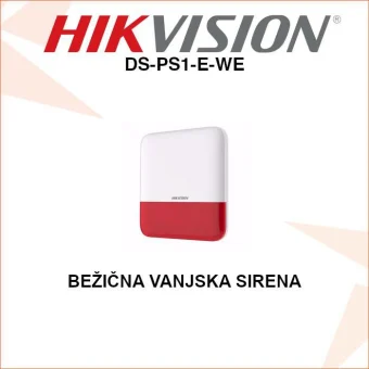 HIKVISION BEŽIČNA VANJSKA SIRENA DS-PS1-E-WE