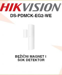 HIKVISION AX PRO BEŽIČNI MAGNET I ŠOK DETEKTOR DS-PDMCK-EG2-WE