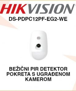 HIKVISION BEŽIČNI PIR DETEKTOR S UGRAĐENOM KAMEROM DS-PDPC12PF-EG2-WE