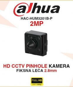 DAHUA CCTV STARLIGHT 2MP PINHOLE KAMERA HAC-HUM3201B-P