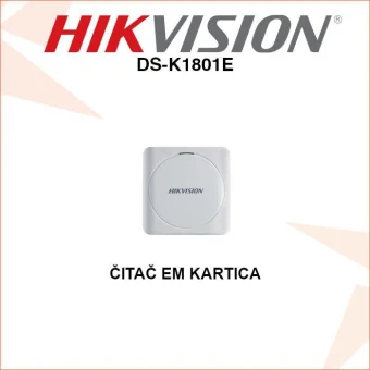 HIKVISION ČITAČ EM KARTICA ZA KONTROLU PRISTUPA DS-K1801E