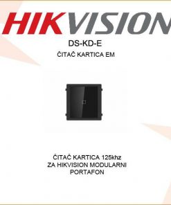 HIKVISION ČITAČ EM KARTICA ZA MODULARNE IP PORTAFONE DS-KD-E