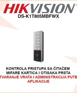 HIKVISION ČITAČ KARTICA, OTISKA PRSTA I TIPKOVNICA DS-K1T805MBFWX