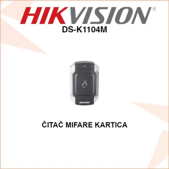 HIKVISION ČITAČ MIFARE KARTICA DS-K1104M