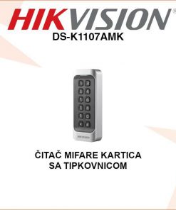 HIKVISION ČITAČ MIFARE KARTICA SA TIPKOVNICOM DS-K1107AMK